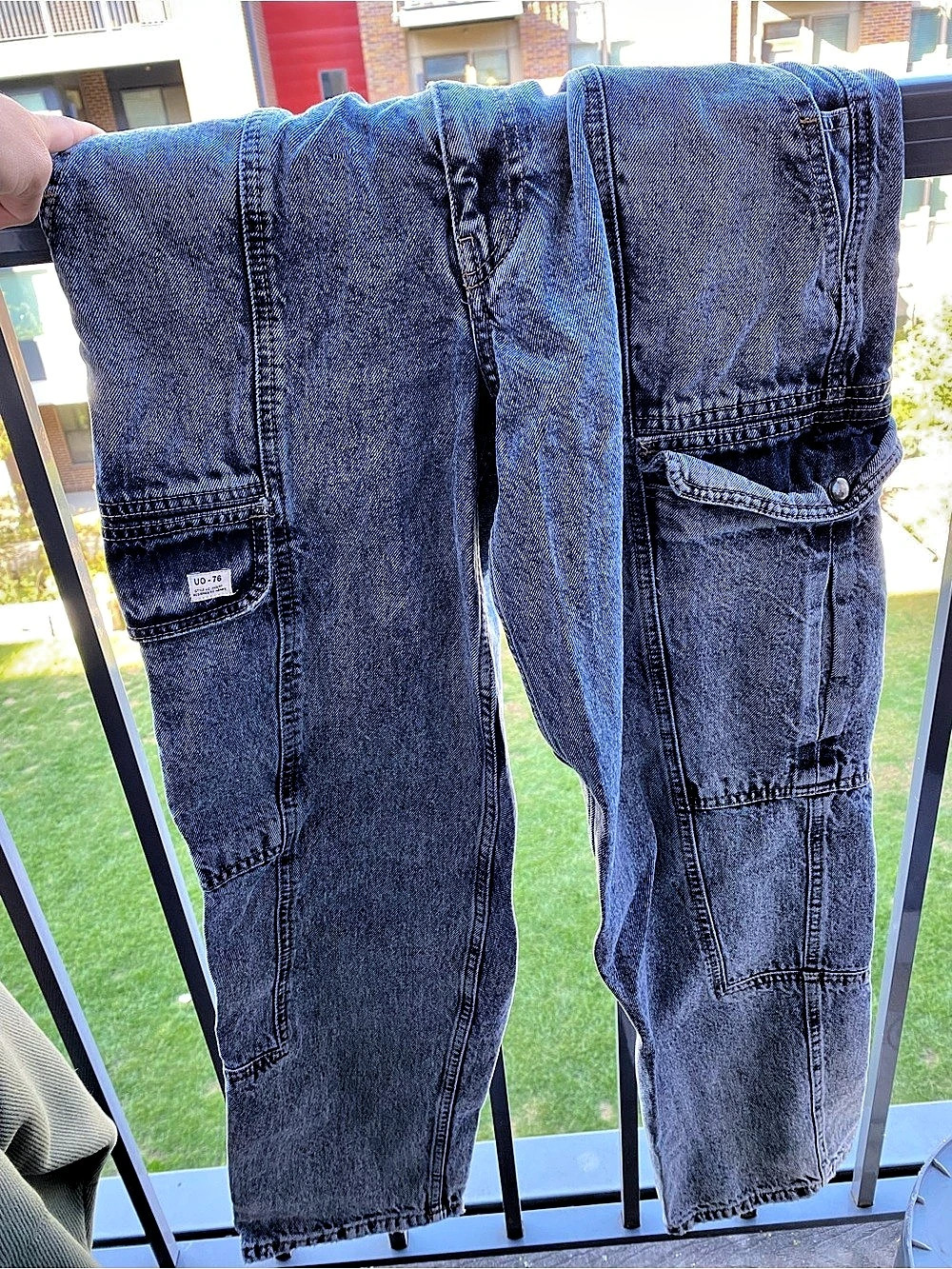 BDG Blaine Cargo Skate Jeans Waist 32 Blue